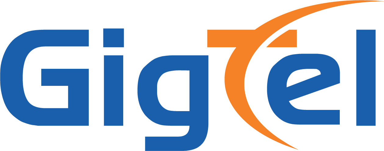 GigTel logo - partnered with Lanstar Voice & Data